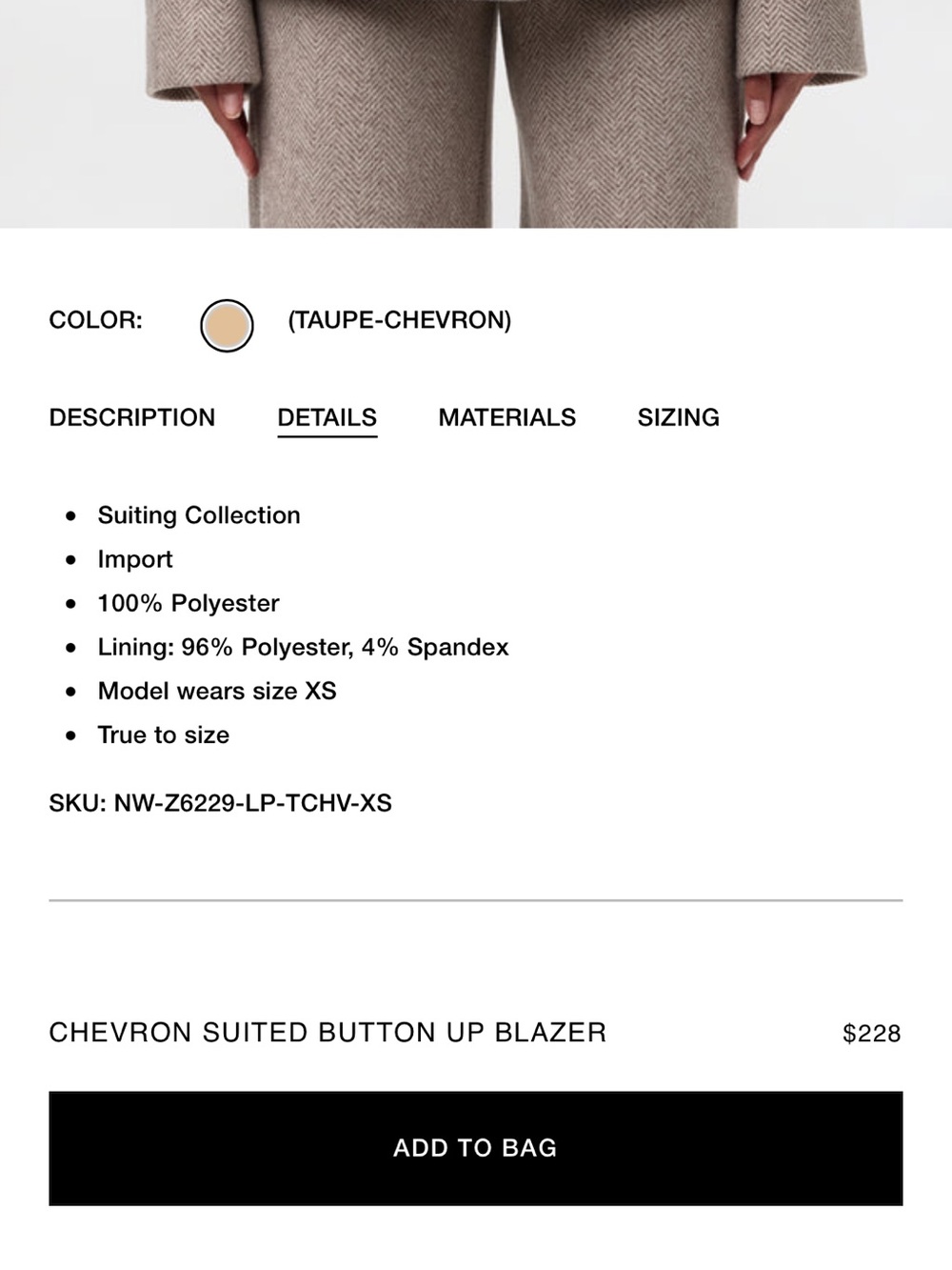 Naked Wardrobe Pant Suit - Picture 6 of 6